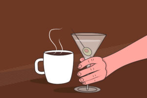 Limit Caffeine and Alcohol